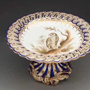 Compote, Worcester, 1849. Creator: Chamberlain and Company