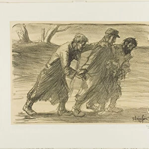 Three Comrades, plate five from Actualites, 1915. Creator