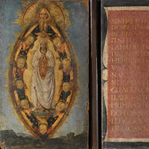 The Conception of the Virgin. Creator: School of Pinturicchio