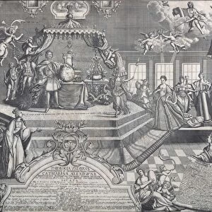 Conclusion of the Coronation of Empress Catherine I on 6 May 1724, 1724