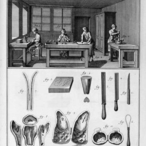 Confectioners, moulds, 1751-1777
