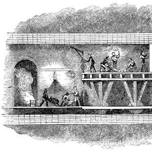 Construction of the Thames Tunnel, London, 1825-1843