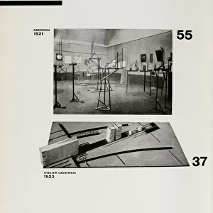 Constructivism. From: Die Kunstismen. (The Isms of Art) by El Lissitzky und Hans Arp, 1925