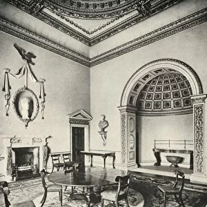 Contrasted Interiors: Palladian - The Dining-Room, Holkham, Norfolk, by William Kent