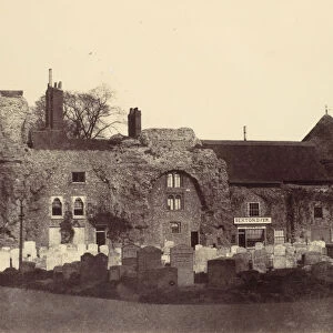 Conventual Buildings, Bury, 1858. Creator: Alfred Capel-Cure