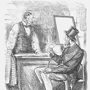 A Cool Customer. (1871?)