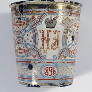 Coronation Cup. Present on the occasion of the Coronation of Nicholas II 1896. Artist: Anonymous master