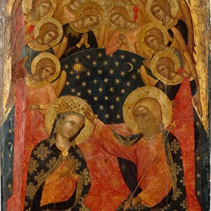 The Coronation of the Virgin, 1360s. Artist: Caterino Veneziano I (active 1362-1382)