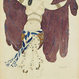Costume design for the ballet Cleopatra by A. Arensky. Artist: Bakst, Leon (1866-1924)