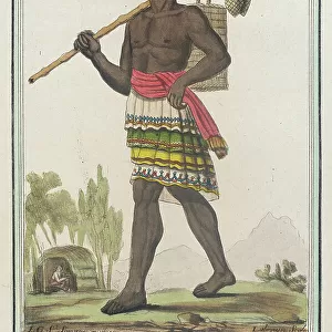 Costumes de Différents Pays, Negre du Royaume d'Ardra, c1797. Creators: Jacques Grasset de Saint-Sauveur, LF Labrousse