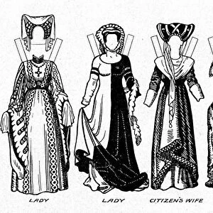 Costumes of Men and Women as Worn in the Period When Henry V Reigned, c1934