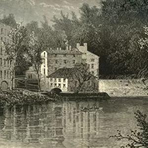 Cotton-Mills, Rideles Bank, 1872. Creator: Granville Perkins