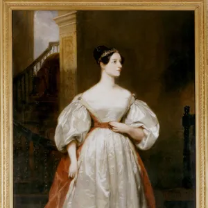 Countess Augusta Ada Lovelace (1815-1852), English mathematician and writer. Artist: Margaret Carpenter