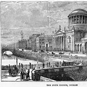The Four Courts, Dublin, 19th century