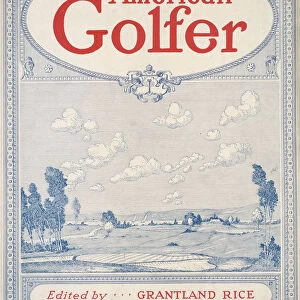 Cover of The American Golfer magazine, December 1928
