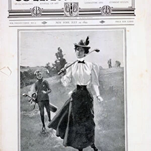 Cover of Colliers Weekly, American, July 29, 1899