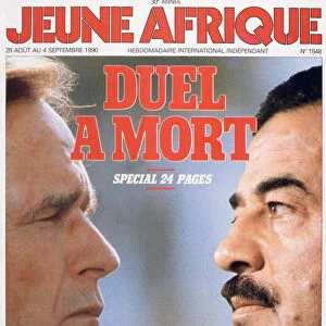 Front cover of Jeune Afrique, 1990