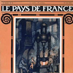 Front cover of Le Pays de France, 12th August 1915
