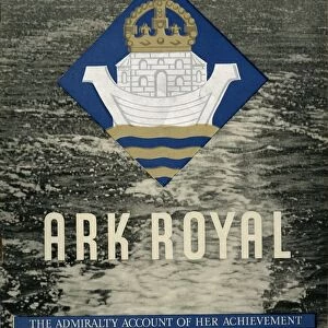 Cover of pamphlet about HMS Ark Royal, 1942. Creator: Unknown