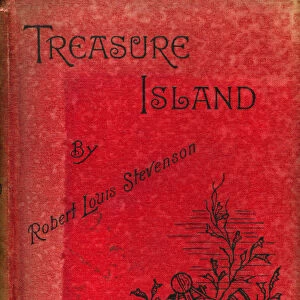 Cover of Treasure Island by Robert Louis Stevenson, 1886