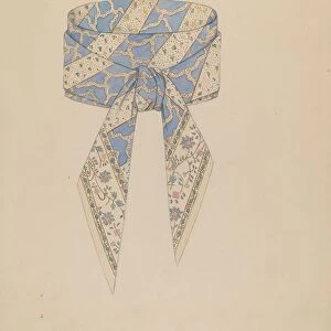 Cravat, c. 1937. Creator: Catherine Fowler