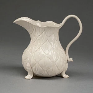 Cream Jug, Staffordshire, 1750 / 59. Creator: Staffordshire Potteries