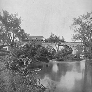 Mill Creek Bridge, Pennsylvania Railroad, c1897. Creator: Unknown