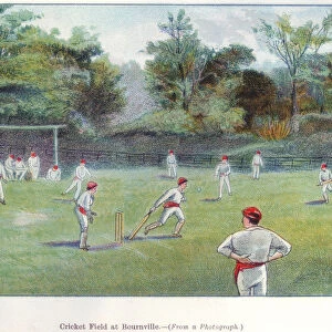 Cricket Field at Bournville, 1892