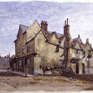 Cromwell House, Smithfield, London, 1880. Artist: John Crowther