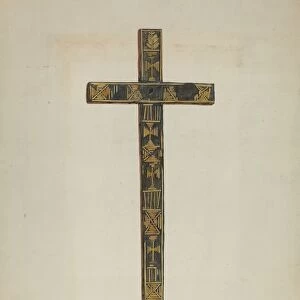 Cross, c. 1939. Creator: Carl O Bergh