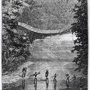 Crossing the Lulindi, Verney Lovett Cameron (1844-94)