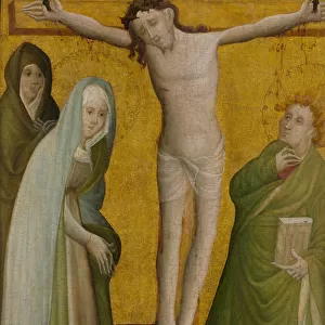 The Crucifixion, ca. 1400. Creator: Master of the Berswordt Altar
