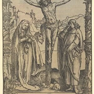 The Crucifixion used in Missale Traiectense (Utrecht Missal), Leiden, 1514, ca. 1512
