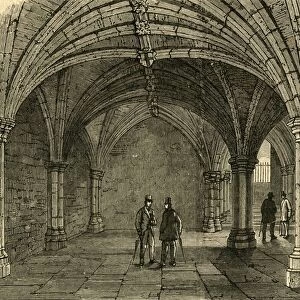 The Crypt of Guildhall, 1897. Creator: Unknown