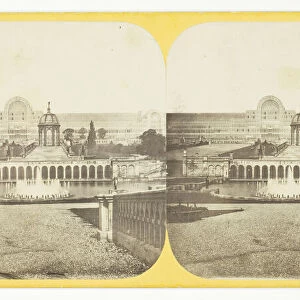 Crystal Palce: General View of the Palace, Cascades and Lower Fountains, 1850 / 99