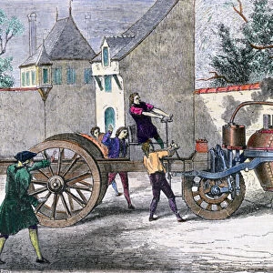 Cugnots Steam Wagon, 19th century