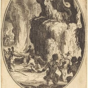 The Cult of the Demon, probably 1627. Creator: Jacques Callot
