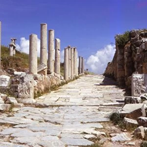Curetes Street, leading to the State Agora, Ephesus, Turkey, 20th century. Artist: CM Dixon