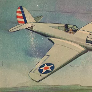 Curtis X. P. 40 Fighter Monoplane, c1944. Creator: Unknown