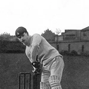 Cuthbert James Burnup (1875-1960), amateur cricketer and footballer, early 20th century. Artist: Bowden Bros