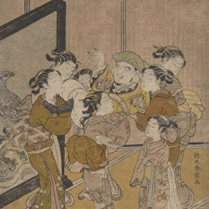 Daikoku Doage, probably 1766. probably 1766. Creator: Suzuki Harunobu
