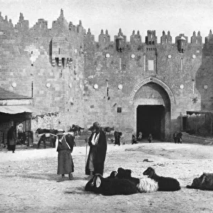 Damascus Gate, Jerusalem, Israel, 1926