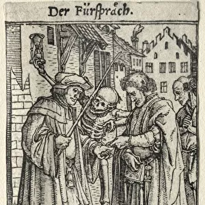 Dance of Death: The Advocate. Creator: Hans Holbein (German, 1497 / 98-1543)