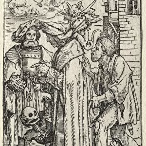 Dance of Death: The Councillor. Creator: Hans Holbein (German, 1497 / 98-1543)