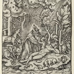 Dance of Death: The Creation. Creator: Hans Holbein (German, 1497 / 98-1543)