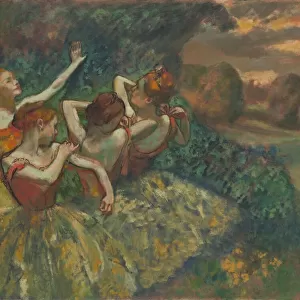 Four Dancers, c. 1899. Creator: Edgar Degas