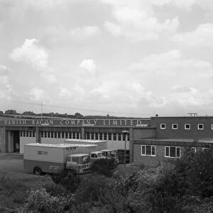 Danish Bacon Company distribution depot, Kilnhurst, South Yorkshire, 1963. Artist