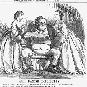 Our Danish Difficulty, 1864. Artist: John Tenniel