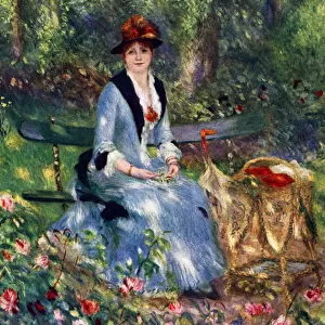 Dans Les Roses, 1882, (1929). Artist: Pierre-Auguste Renoir