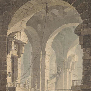 Dark Prison (Carcere Oscura), 1790-99. Creator: JMW Turner